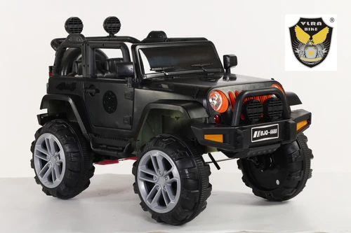 Children On-Road Four Wheel Rolling Electric Remote Control Toy Car black