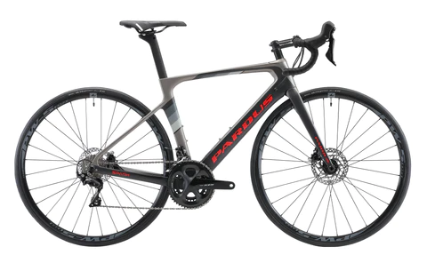 Pardus Spark Disc Sram Rival Carbon Road Bike grey