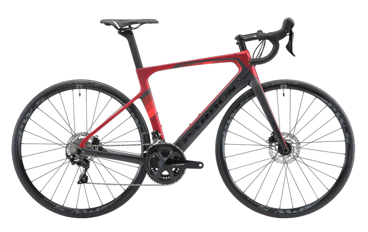 Pardus Spark Disc Sram Rival Carbon Road Bike red