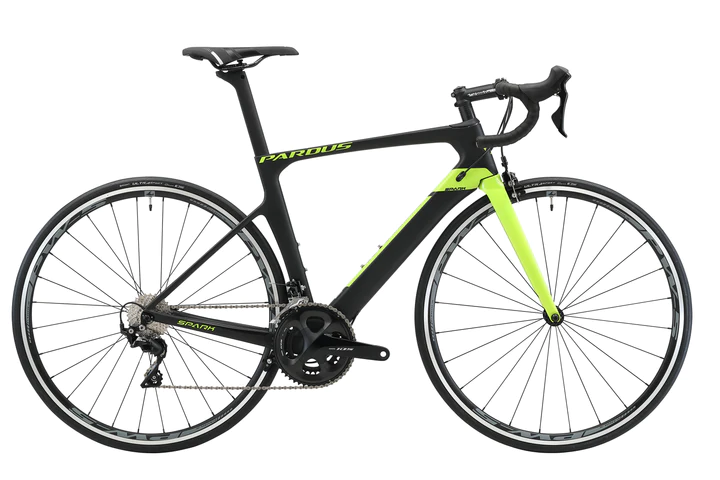 Pardus Spark Rim Brake 105 Carbon Road Bike black-green