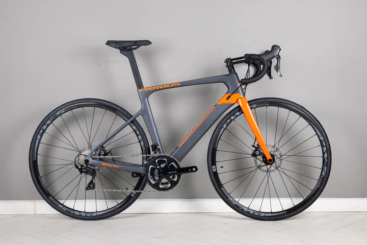 Pardus Spark Sport Disc 105 Carbon 26 inch Road Bike orange-grey