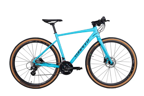 Sunpeed Kepler Hybrid 26 inch Road Bike blue