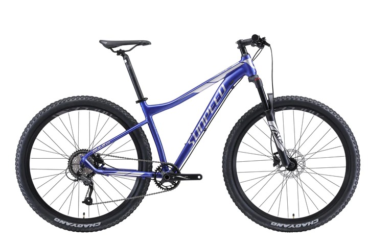 Sunpeed Rule 27.5 29 inch Mountain Bike blue silver