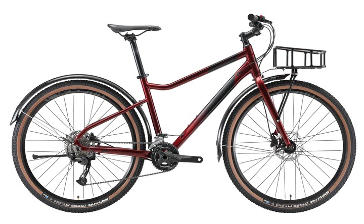 Sunpeed Space Urban Gravel Bike 27.5 inch red