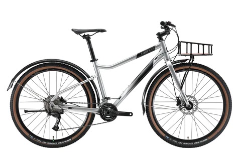 Sunpeed Space Urban Gravel Bike 27.5 inch silver