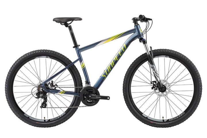 Sunpeed Zero 24 Speed Alloy 27.5 29 inch Mountain Bike grey yellow