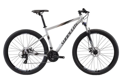 Sunpeed Zero 24 Speed Alloy 27.5 29 inch Mountain Bike silver black