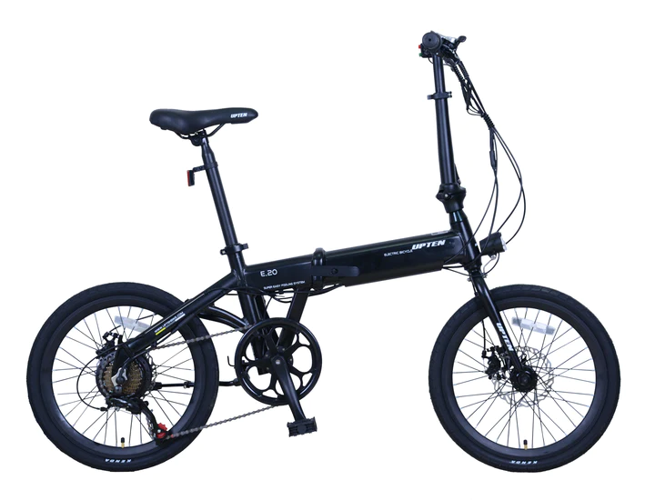 Upten E20 Folding E-bike black