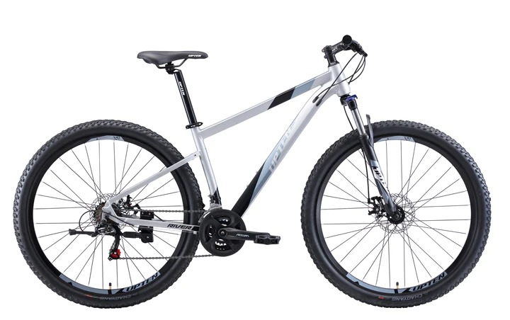 Upten River 27.5 29 inch Mountain Bike 24 Speed Cross Coutry Cycle silver black