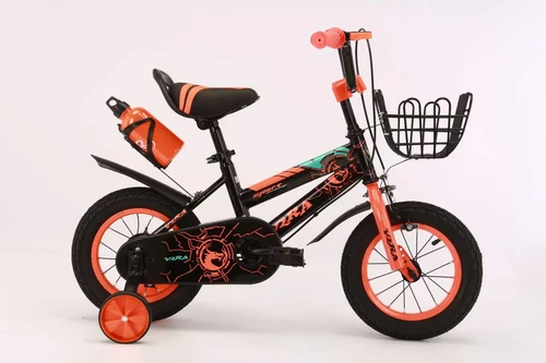 VLRA BIKE 12 inch Children’s Bicycle 2.5-5 Years Old black-orange