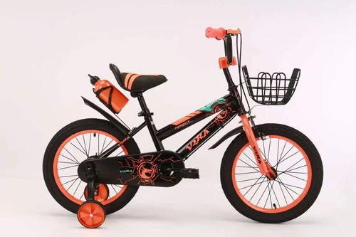 VLRA BIKE 16 inch children’s bicycle 3-6 years old black-orange