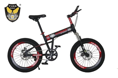 VLRA BIKE Hummer Bicycle 20 inch Black