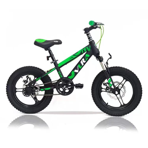 VLRA BIKE Mountain Bicycle With Disc Brake 16 inch GREEN