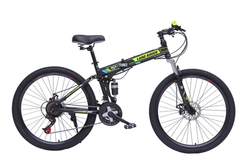 VLRABIKE Land Rover 26 inch 24speed Folding Bicycle green